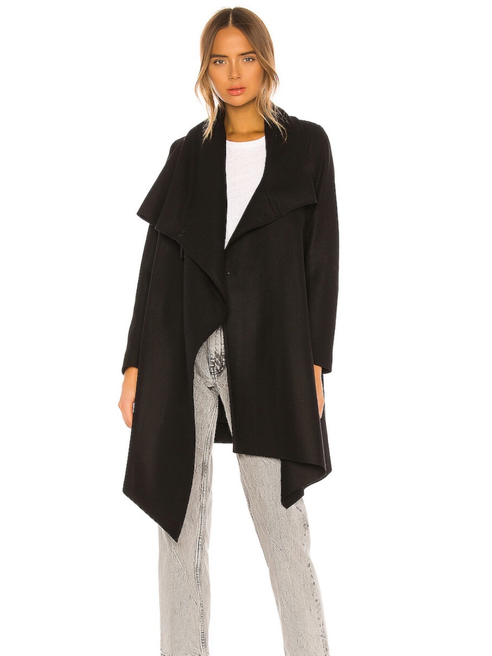 AllSaints | Waterfall Drape Coat | 10